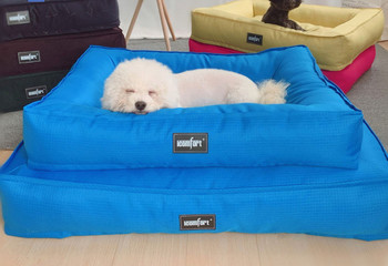 Υφασμάτινο κρεβάτι σκύλου σε πολλά χρώματα
