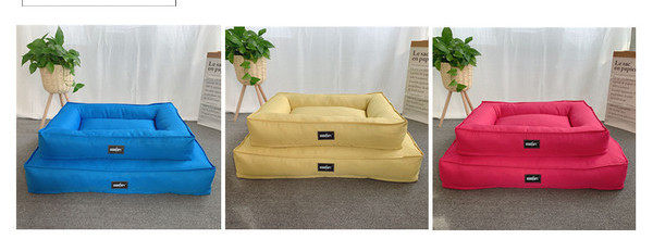 Текстилно кучешко легло в няколко цвята