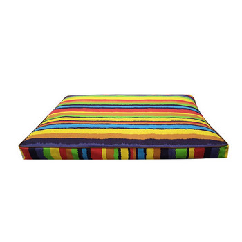 Текстилна цветна възглавница за кучета