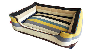 Текстилно кучешко легло с цветен десен