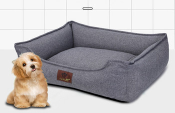 Ζεστό υφασμάτινο κρεβάτι για σκύλους