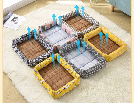 Текстилно легло за кучета подходящо за лятото