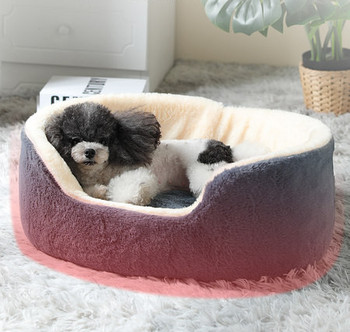 Ζεστό χειμωνιάτικο κρεβάτι για σκύλους