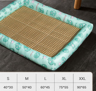 Лятна кучешка постелка с възглавница - няколко модела