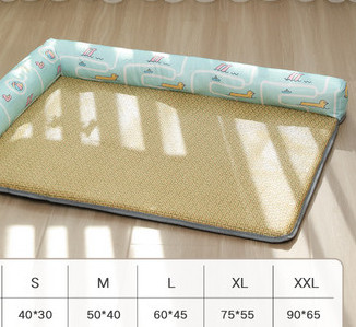 Лятна кучешка постелка с възглавница - няколко модела