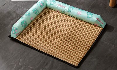 Лятна кучешка постелка с възглавница - няколко модела