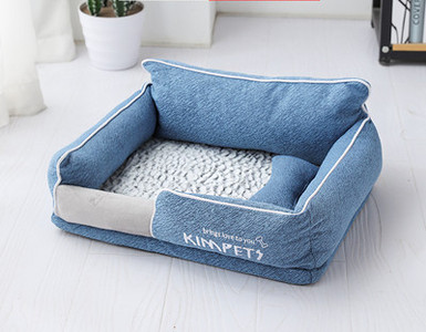 Топло кучешко легло от плюш