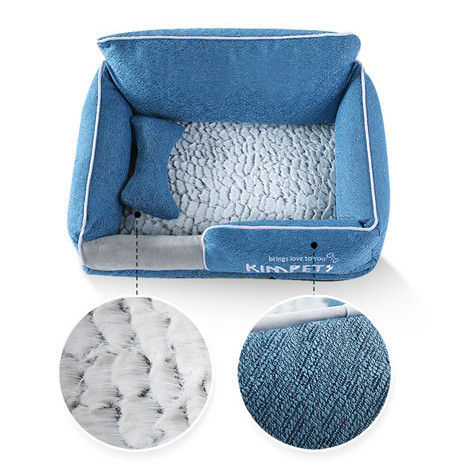 Топло кучешко легло от плюш