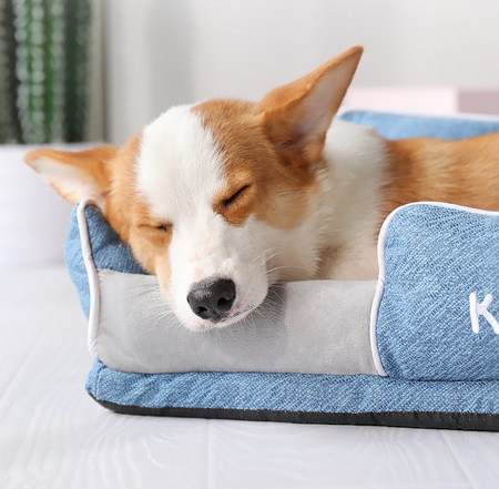 Топло кучешко легло от плюш