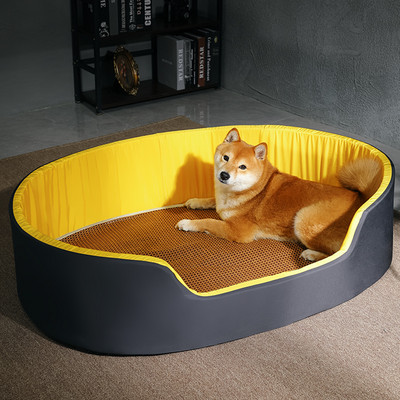 Didelė tekstilinė lova šunims