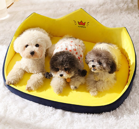 Текстилно кучешко легло с 3D  форма