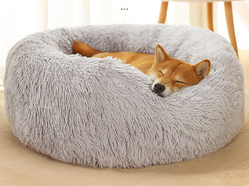Пухено зимно легло за кучета