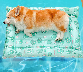 Φουσκωτό κρεβάτι σκύλου κατάλληλο για πισίνα