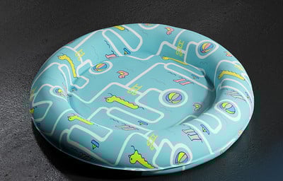 Надуваемо кучешко легло подходящо за басейн