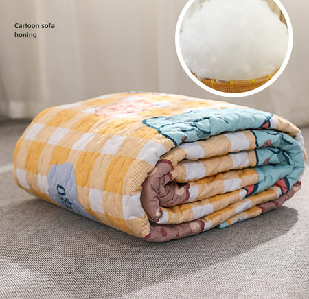 Текстилна постелка за домашни любимци с шарен десен