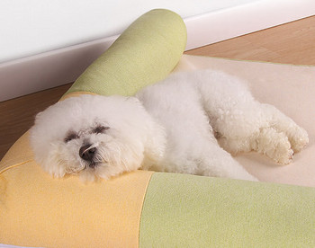 Кучешка лятна постелка с възглавничка