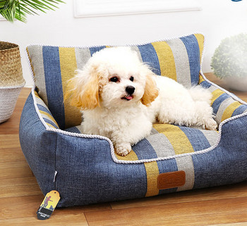 Υφασμάτινο κρεβάτι για σκύλους - δύο μοντέλα