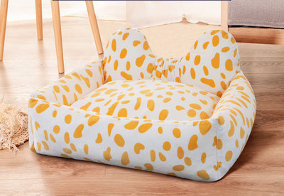 Текстилно кучешко легло с 3D форма