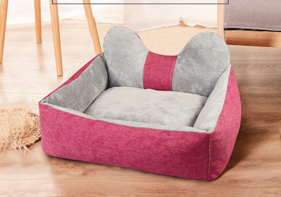 Текстилно кучешко легло с 3D форма