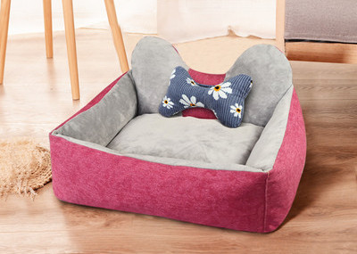 Текстилно кучешко легло с 3D форма