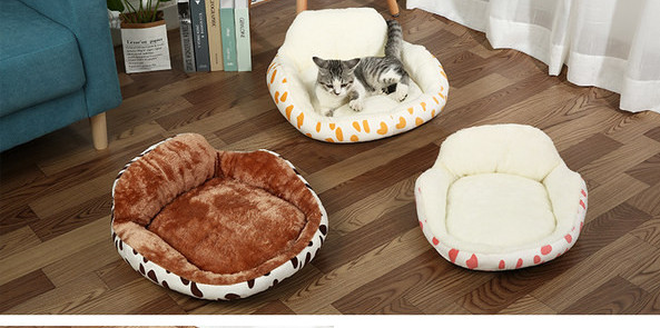 Топло пухено легло за кучета