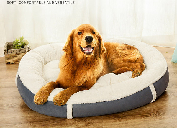 Plush bed for dogs - two models