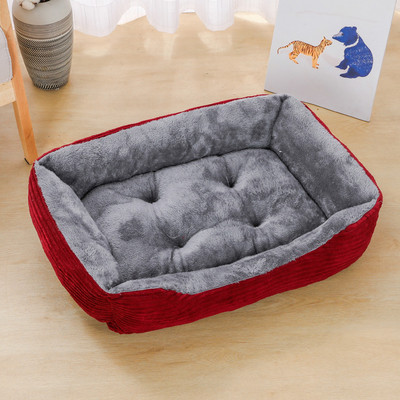 Плюшено топло легло за кучета