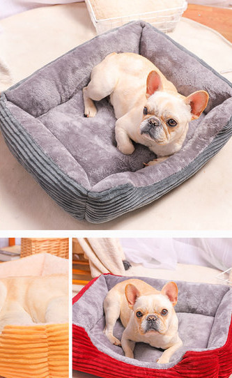 Топло плюшено легло за кучета