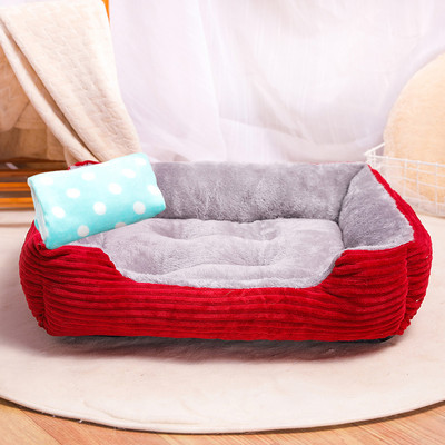 Топло плюшено легло за кучета