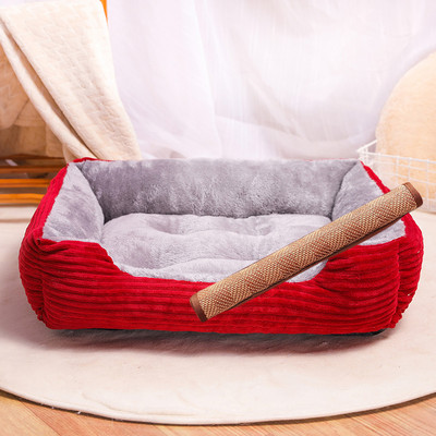 Топло плюшено легло за кучета