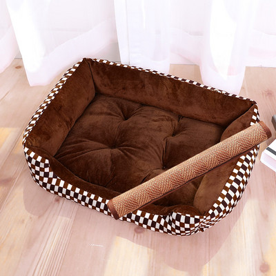 Топло плюшено легло за кучета