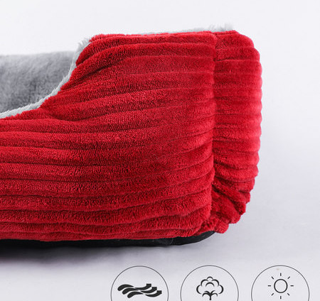 Топло плюшено легло за кучета