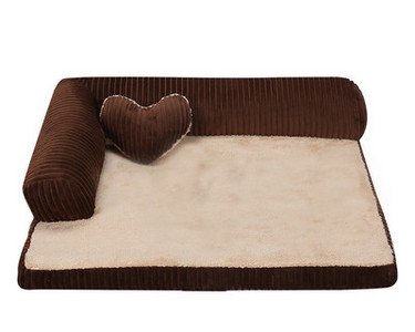 Плюшена постелка за кучета