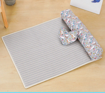 Лятна постелка за кучета с възглавница