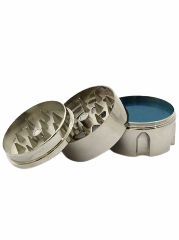 Мелничка за тютюн, Bullet Clip, Метална, 3 части