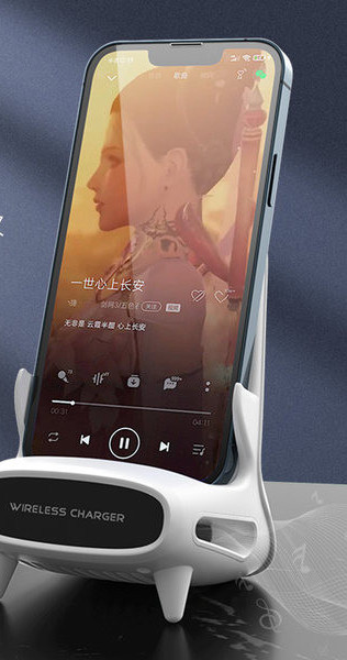 Универсално безжично зарядно със стойка