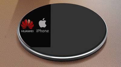 Iphone1 és Huawei vezeték nélküli töltő