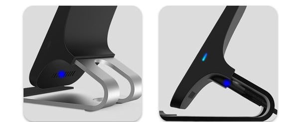 Безжично зарядно за iPhone със стойка