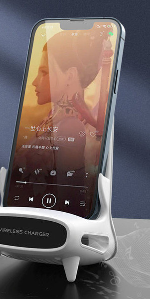 Универсално зарядно устройство за телефон с стойка