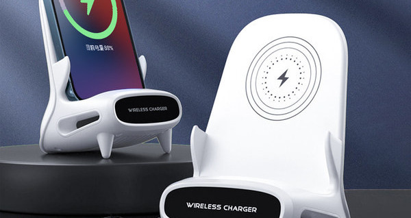 Универсално зарядно устройство за телефон с стойка