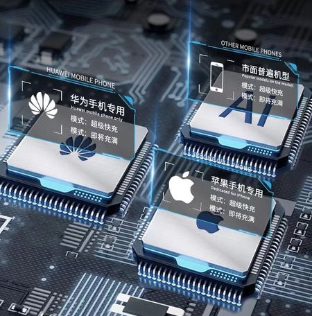 Безжично зарядно за автомобил за бързо зареждане 