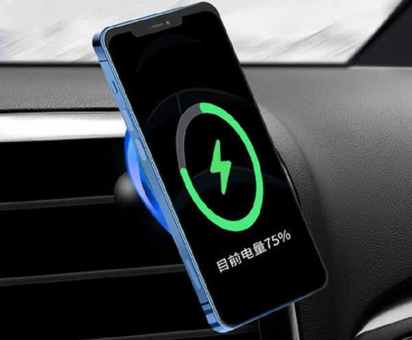 Магнитно автомобилно безжично зарядно