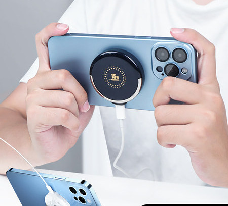 Магнитно безжично зарядно устройство за бързо зареждане