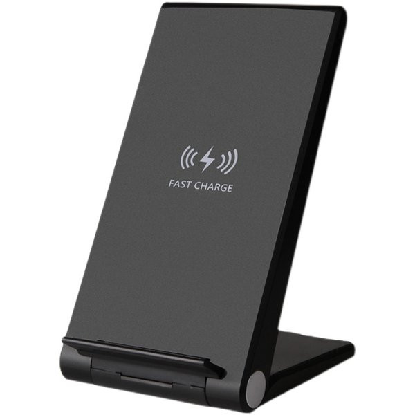Сгъваемо вертикално безжично зарядно с функция бързо зареждане