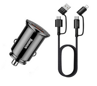 Autós töltő két USB porttal