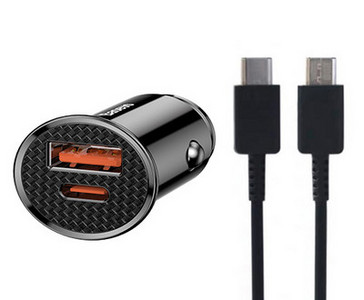 Autós töltő két USB porttal