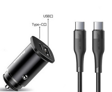 Autós töltő két USB porttal