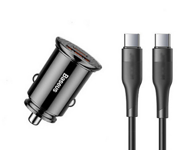 Autós töltő két USB porttal