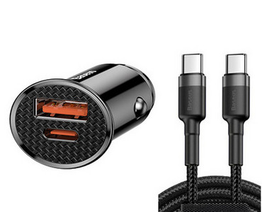 Autós töltő két USB porttal