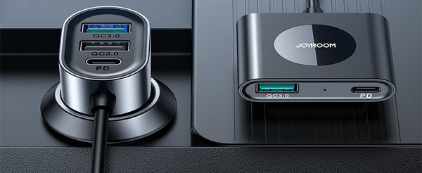 Automobilinis pakrovėjas su greito įkrovimo funkcija – universalus